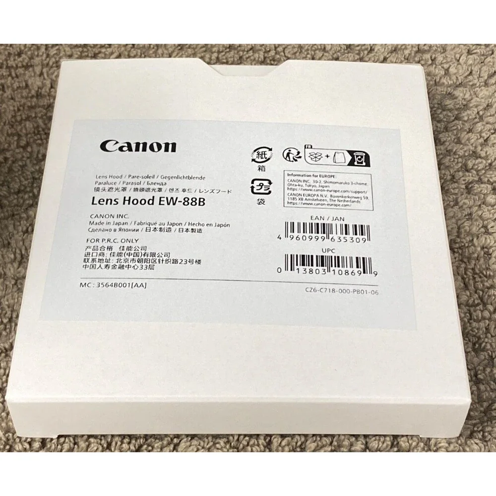 Canon TS-E 24mm f3.5 L II Tilt Shift EF Lens w/new EW-88B Hood, caps, complete!